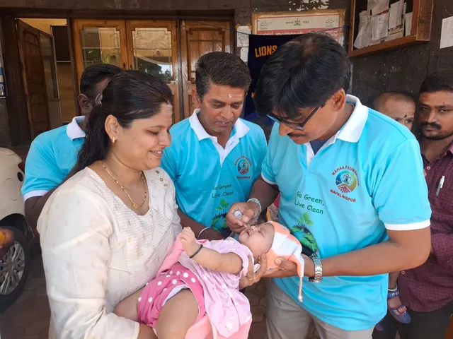 Health camp support activity by Mahaa Foundation Mahalingpur